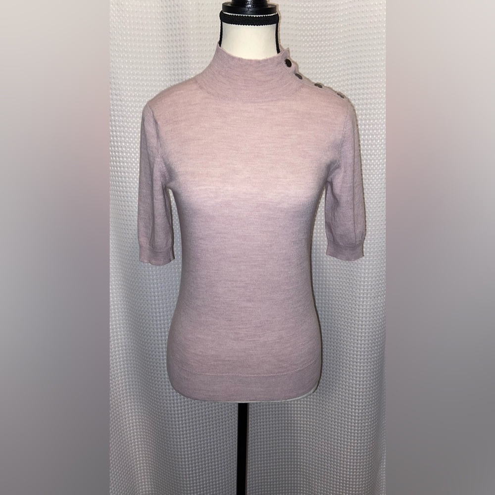 RACHEL ZOE 100% extra fine merino‎ wool high neck sweater size small